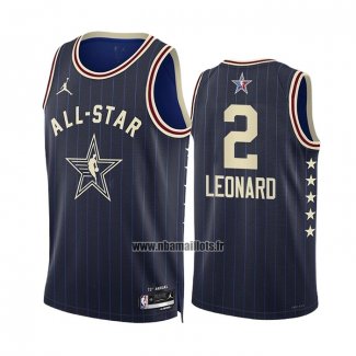 Maillot All Star 2024 Los Angeles Clippers Kawhi Leonard NO 2 Bleu