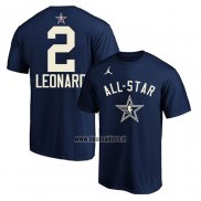 Maillot Manche Courte All Star 2024 Kawhi Leonard Bleu