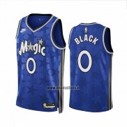 Maillot Orlando Magic Anthony Black NO 0 Classic 2023-24 Bleu