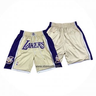 Short Los Angeles Lakers Hall of Fame Just Don Or