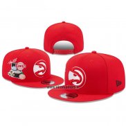 Casquette Atlanta Hawks Rouge2