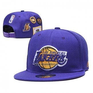 Casquette Los Angeles Lakers 2018 Draft Snapback Volet