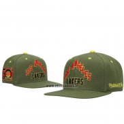 Casquette Los Angeles Lakers Dusty 50th Team Anniversary Vert Militar