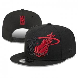 Casquette Miami Heat Elements 2022 9FIFTY Snapback Noir