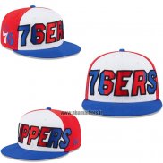 Casquette Philadelphia 76ers 9FIFTY Blanc Rouge Bleu