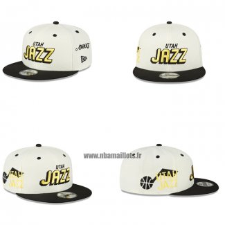 Casquette Utah Jazz Creme