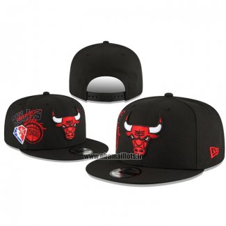 Casquette Chicago Bulls New Era 9FIFTY Snapback Noir