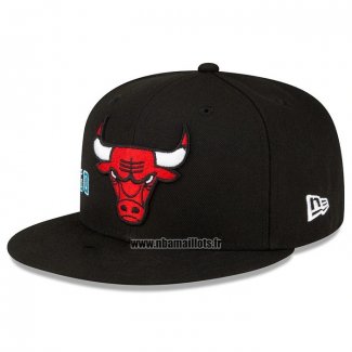 Casquette Chicago Bulls New Era Stateview Noir