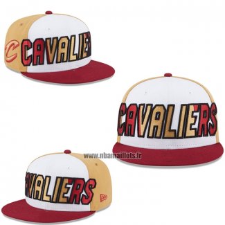 Casquette Cleveland Cavaliers 9FIFTY Blanc Rouge