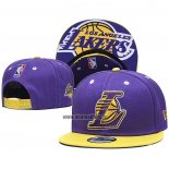 Casquette Los Angeles Lakers 9FIFTY Jaune Volet