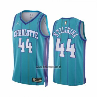 Maillot Charlotte Hornets Frank Ntilikina NO 44 Classic 2023-24 Vert