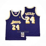 Maillot Enfant Los Angeles Lakers Kobe Bryant NO 24 Mitchell & Ness 2007-08 Volet