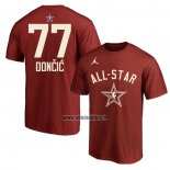 Maillot Manche Courte All Star 2024 Luka Doncic Rouge