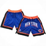 Short New York Knicks Ville 2024 Just Don Bleu