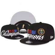 Casquette Denver Nuggets 2023 NBA Champions 9FIFTY Noir