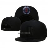 Casquette Los Angeles Clippers Black On Black 9FIFTY Snapback Noir