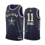 Maillot All Star 2024 Dallas Mavericks Kyrie Irving NO 11 Bleu