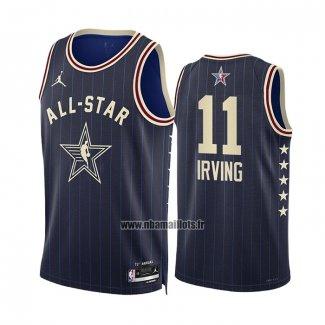 Maillot All Star 2024 Dallas Mavericks Kyrie Irving NO 11 Bleu