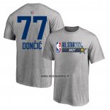 Maillot Manche Courte All Star 2024 Luka Doncic Gris
