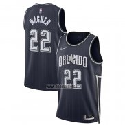 Maillot Orlando Magic Franz Wagner NO 22 Ville 2023-24 Bleu