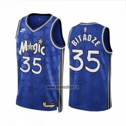 Maillot Orlando Magic Goga Bitadze NO 35 Classic 2023-24 Bleu