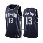 Maillot Orlando Magic Jett Howard NO 13 Ville 2023-24 Bleu