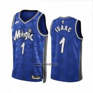 Maillot Orlando Magic Jonathan Isaac NO 1 Classic 2023-24 Bleu