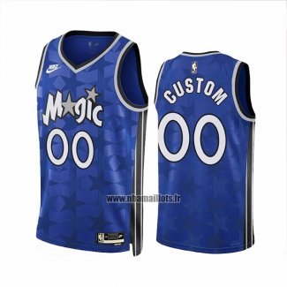 Maillot Orlando Magic Personnalise Classic 2023-24 Bleu