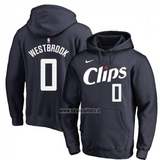 Veste a Capuche Los Angeles Clippers Russell Westbrook Ville 2023-24 Bleu