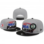 Casquette Boston Celtics 2022 NBA Finals Gris