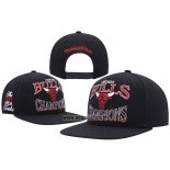 Casquette Chicago Bulls Soul Champions Era Diamond Snapback Noir