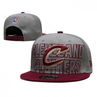 Casquette Cleveland Cavaliers 2023 NBA Draft 9FIFTY Gris