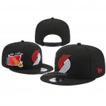 Casquette Portland Trail Blazers Icon 9FIFTY Snapback Noir