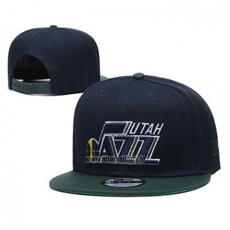 Casquette Utah Jazz Hardwood Classics Bleu Vert