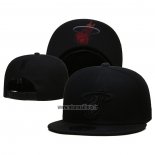 Casquette Miami Heat Black On Black 9FIFTY Snapback Noir