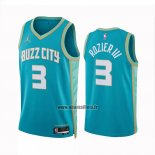 Maillot Charlotte Hornets Terry Rozier III NO 3 Ville 2023-24 Vert