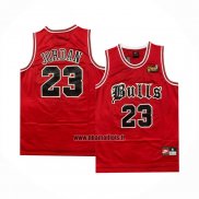 Maillot Chicago Bulls Michael Jordan NO 23 NBA Final Rouge