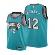 Maillot Enfant Memphis Grizzlies Ja Morant NO 12 Hardwood Classics Vert