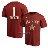 Maillot Manche Courte All Star 2024 Devin Booker Rouge