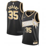 Maillot Phoenix Suns Kevin Durant NO 35 Select Series Or Noir