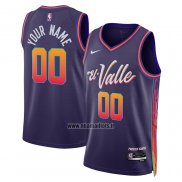 Maillot Phoenix Suns Personnalise Ville 2023-24 Volet