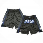 Short Dallas Mavericks Ville Just Don 2023-24 Noir