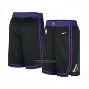 Short Los Angeles Lakers Ville 2023-24 Noir