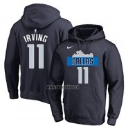 Veste a Capuche Dallas Mavericks Kyrie Irving Statement Bleu