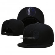 Casquette Dallas Mavericks Black On Black 9FIFTY Snapback Noir