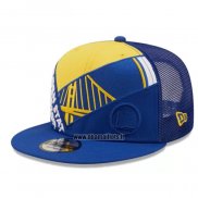 Casquette Golden State Warriors 9FIFTY Trucker Snapback Bleu