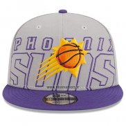 Casquette Phoenix Suns 2023 NBA Draft 9FIFTY Snapback Gris Volet