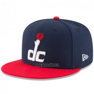 Casquette Washington Wizards New Era Bleu Rouge