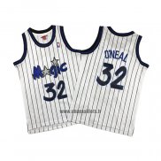 Maillot Enfant Orlando Magic Shaquille O'neal NO 32 Mitchell & Ness 1993-94 Blanc