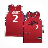 Maillot Los Angeles Clippers Kawhi Leonard NO 2 Statement 2024-25 Rouge